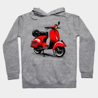 Scooter (red) Hoodie